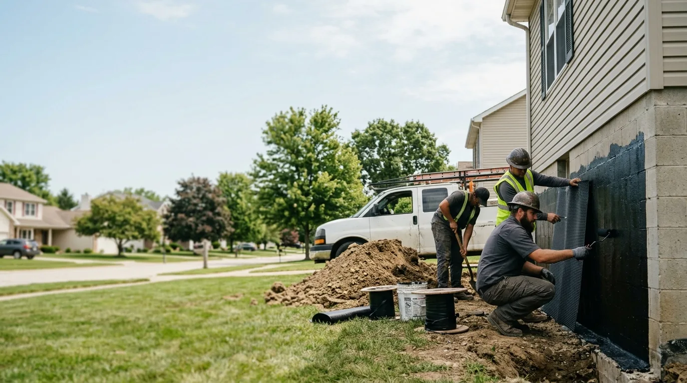 Basement Waterproofing in Elmwood, WI near me